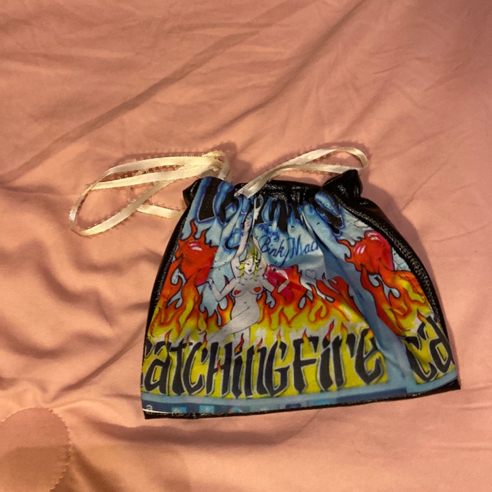 Hand sewn album cover art 5.5x6.5